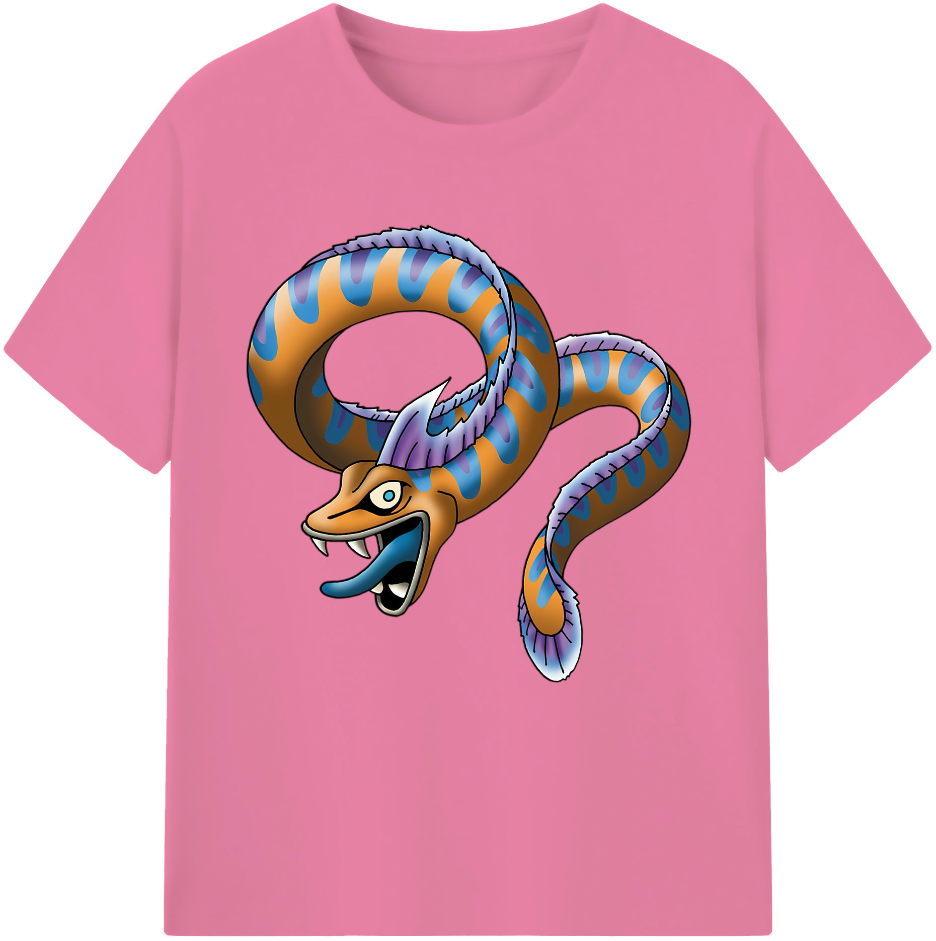 （画像用） ドラゴンクエスト Doragon Kuesuto Dragon Quest 綿100％半袖Tシャツ（フロントプリント）
